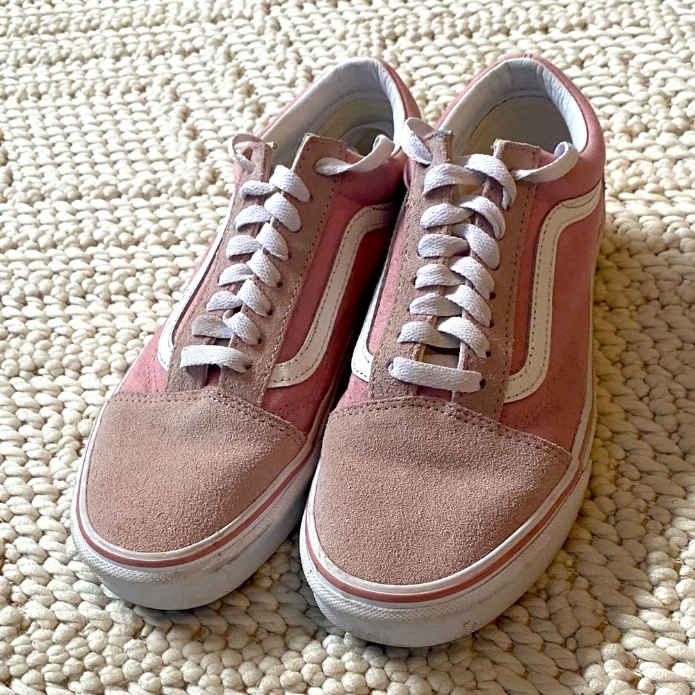 Vans Women's Blush Pink Sneakers